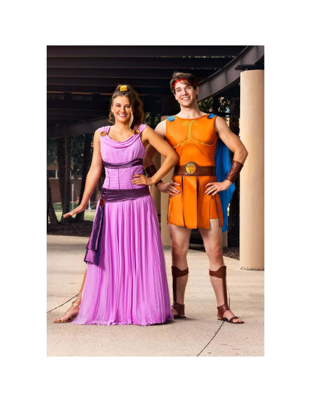 Disfraz Deluxe de Disney Hércules para Adultos - Túnica, Capa y Accesorios