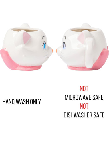 Taza Cerámica 3D Silver Buffalo Disney Aristocats Marie 590ml