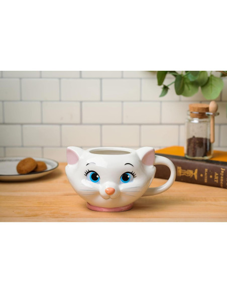 Taza Cerámica 3D Silver Buffalo Disney Aristocats Marie 590ml