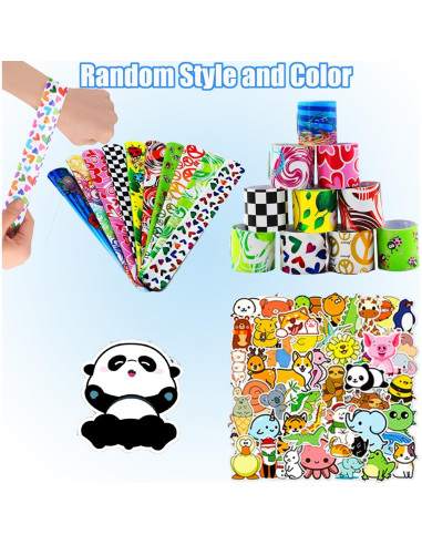 Set de 128 Juguetes Antiestrés para Fiesta y Aula - Rellenos de Piñata