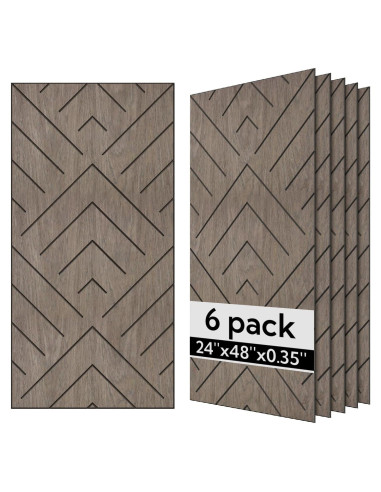 Paneles Acústicos Olanglab 6 Piezas 61x122cm Triángulo