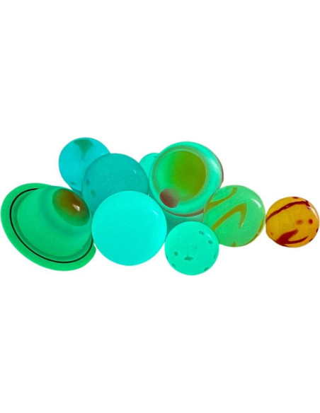 Grandes Exploraciones Planetas 3D Darice - Brillan en la Oscuridad