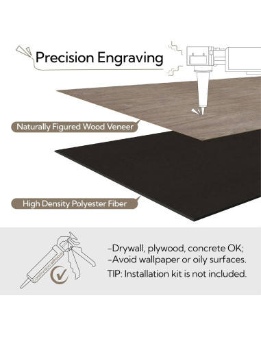 Paneles Acústicos Olanglab 6 Piezas 61x122cm Triángulo