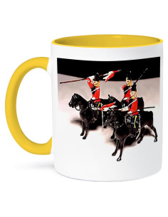 Taza de Cerámica 3dRose Soldados de Juguete Britlance 11oz