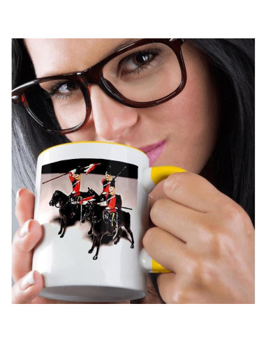 Taza de Cerámica 3dRose Soldados de Juguete Britlance 11oz