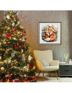 Rompecabezas de Madera DOCRAGI Zorro 100 Piezas 21.6x21.1 cm 2