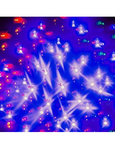 Gafas de Kaleidoscopio GloFX Chrome Ojo de Bicho - Rave