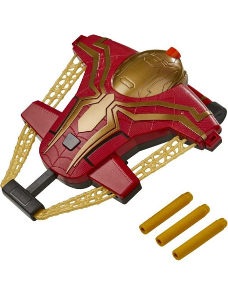 Blaster Web Bolt Spider-Man Hasbro con 3 Dardos Nerf - Juguete 5+