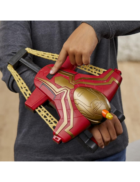 Blaster Web Bolt Spider-Man Hasbro con 3 Dardos Nerf - Juguete 5+