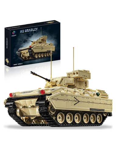 Conjunto de construcción tanque M2 Bradley honchoes 1862 piezas