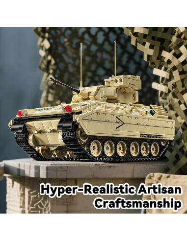 Conjunto de construcción tanque M2 Bradley honchoes 1862 piezas