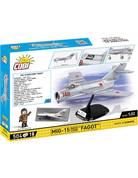 Set de Construcción SU-100 Cobi 504 Piezas con Figuras