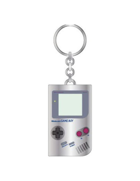 Llave Charm Nintendo Gameboy Retro Bioworld 5.08cm Llave Charm Nintendo Gameboy Retro Bioworld 5.08cm
