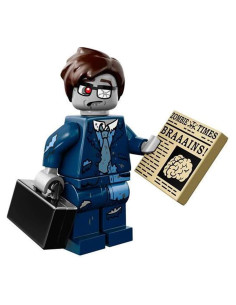 Figura de Lego Hombre de Negocios Zombie Serie 14 71010
