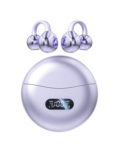 Auriculares Inalámbricos Bluetooth 5.4 Piluyaa M79 Púrpura