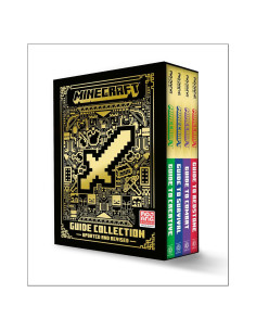 Minecraft: Guide Collection 4-Book Boxed Set (Updated): Survival (Updated), Creative (Updated), Redstone (Updated), Combat