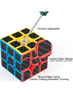Juego de Cubos Mágicos Nabreeli 2x2 3x3 Pyraminx 2