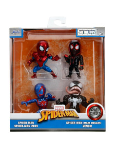 Figura de Metal Die-Cast Jada Toys Spider-Man 4-Pack 6.35 cm 2