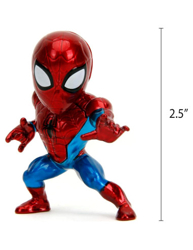 Figura de Metal Die-Cast Jada Toys Spider-Man 4-Pack 6.35 cm