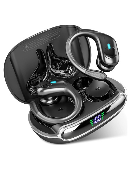 Auriculares Inalámbricos Sajawass BX30 Bluetooth 5.3 IPX7 80H