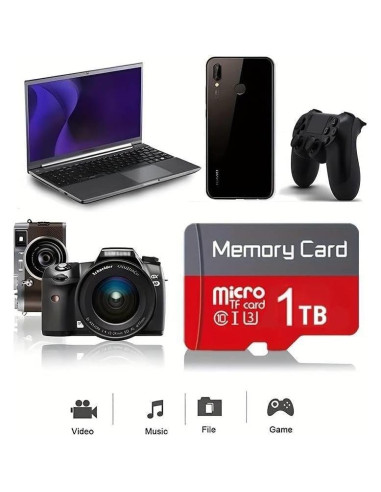 Tarjeta de Memoria Micro SD 128GB Clase 10 Genérico