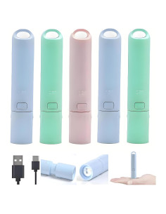 Paquete de 5 Linternas LED Recargables Darlur F6 Ultra Livianas