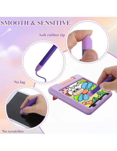 Estilógrafos para Niños Tucnoeu 2 Piezas Antideslizantes