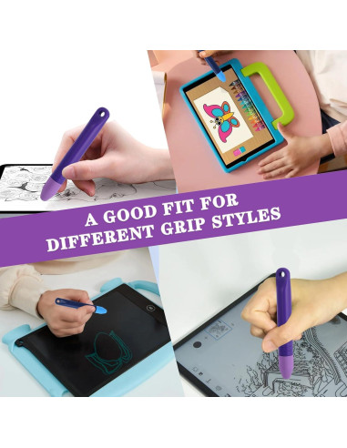 Estilógrafos para Niños Tucnoeu 2 Piezas Antideslizantes