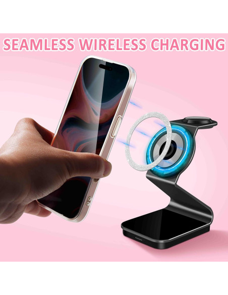 Anillos Metálicos Universales Jsoerpay para Carga Inalámbrica - Paquete de 4