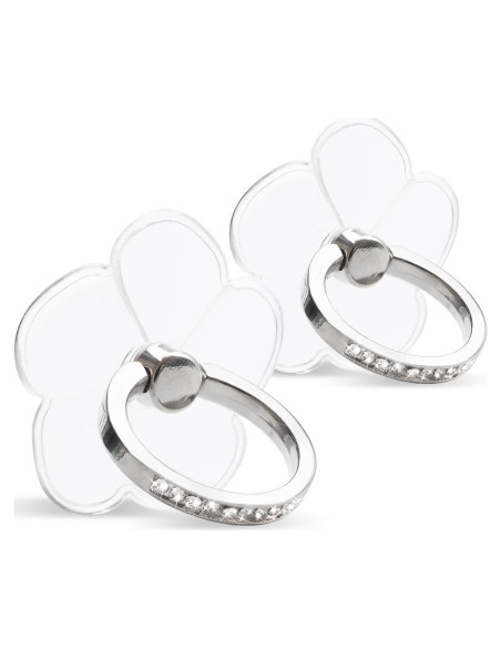 Soporte para Anillo de Teléfono Wansurs Ajustable 360 - Paja de la Suerte