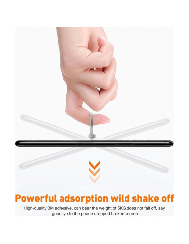 Soporte para Anillo de Teléfono Wansurs Ajustable 360 - Paja de la Suerte