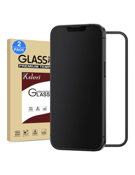 Protector de Pantalla Mate Ksleri para iPhone 16e/14/13 Pro 6.1"