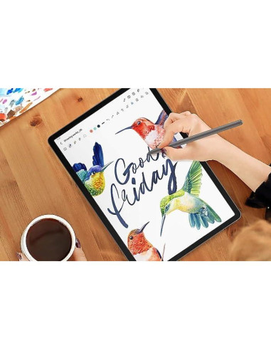 2 Stylus Pen S Pen SLQ para Samsung Galaxy Tab S9 FE Gris