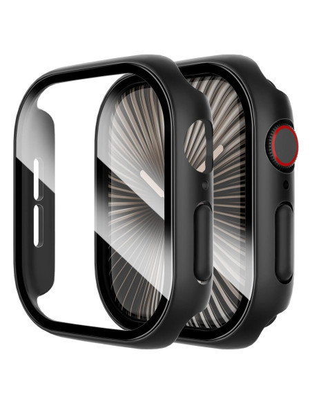Funda Dura SPGUARD para Apple Watch Series 11/10 46mm - 2 Paquete