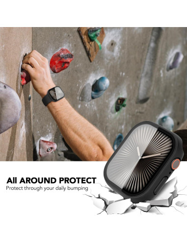 Funda Dura SPGUARD para Apple Watch Series 11/10 46mm - 2 Paquete