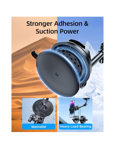 Soporte para Teléfono de Coche xuenair C26 Ajustable 4.7-7.2"