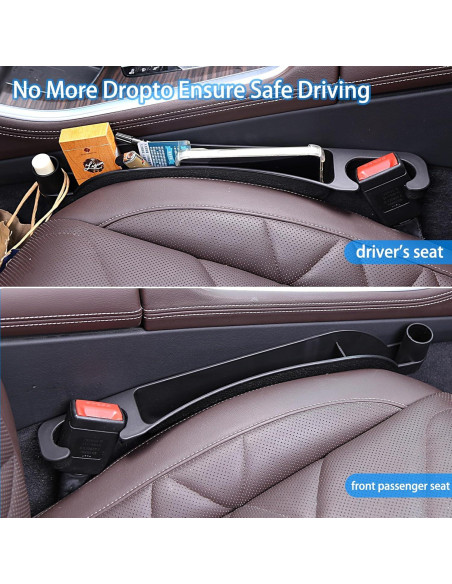 Relleno Espacio Asientos Movecup Juego de 2 Negro