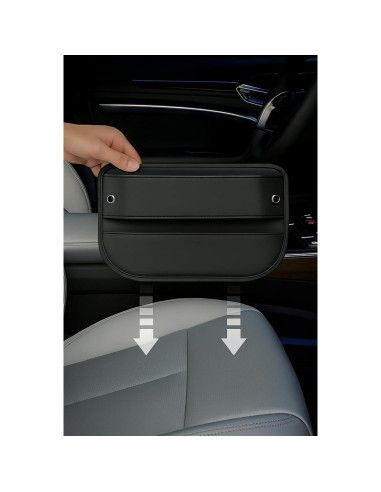 Organizador de Relleno de Espacio para Asiento AC4 Negro