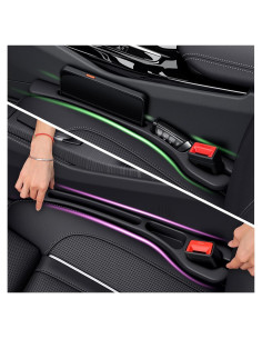 Organizador de Relleno Espacio entre Asientos VKQTS 2PCS 40.5x6.5cm