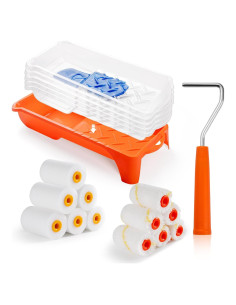 Kit de Rodillo de Pintura 2" HANJKINZ 19 Piezas Alta Densidad