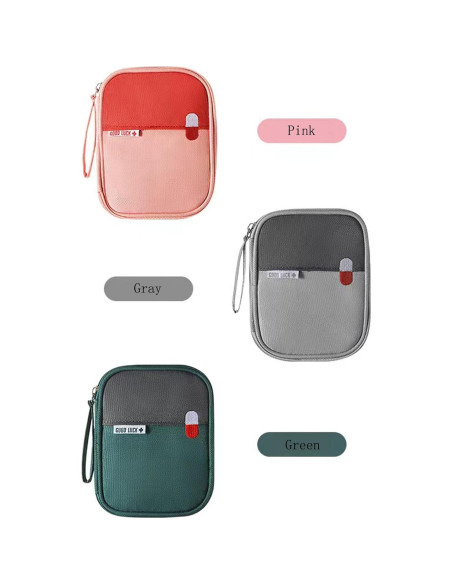 Bolsa de Primeros Auxilios Ellsang Pequeña Rosa Impermeable