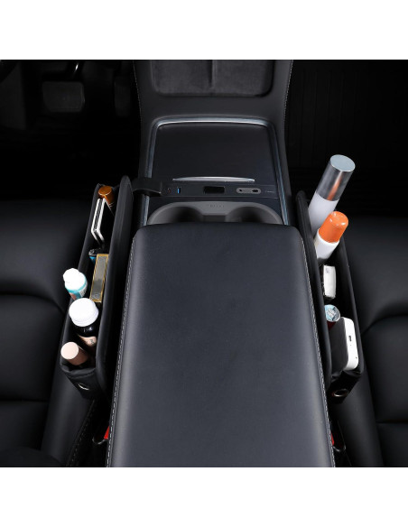 Organizador de Relleno COPOZZ para Espacio entre Asientos - Negro