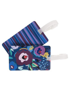 Set de 2 Etiquetas de Equipaje Travelon Floral Mod
