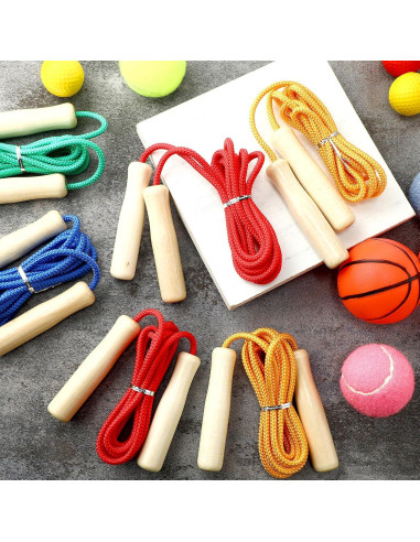 Cuerdas de Saltar Ajustables Sonwyoung 8.53 m para Niños y Adultos