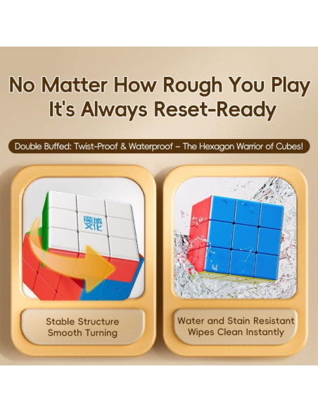 Cubo de Velocidad Gigante 3x3 Cuberspeed Moyu 18cm