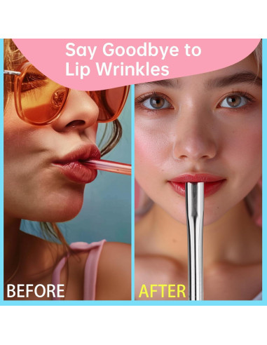 Popotes Reutilizables NiHome 30.48cm Acero Inoxidable 6 Piezas