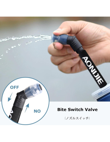 Botella de Agua Plegable YAPJEB Soft Flask 250ml TPU BPA Free