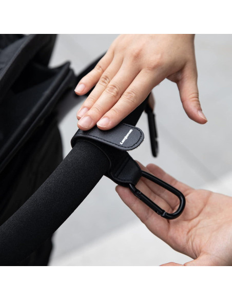 Ganchos Universales para Cochecito Longomat - 4 Pack Ajustables