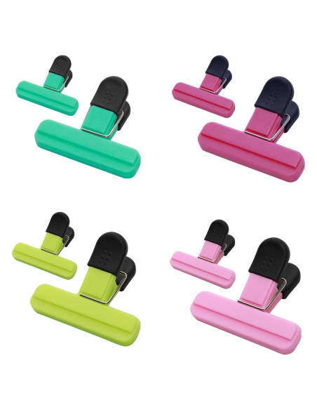 Clip de Sellado Fuerte Anphly - 8 Piezas para Alimentos