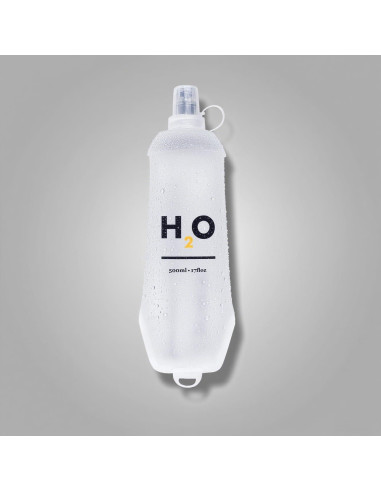 Botella Plegable de TPU HECHZSO 500ml a Prueba de Fugas